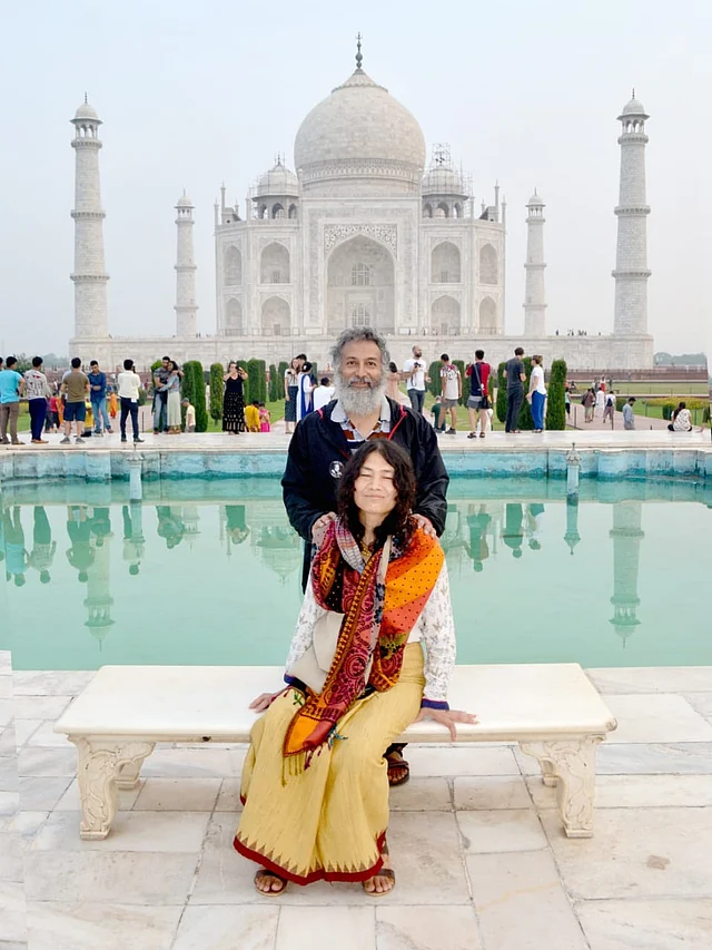 Irom Sharmila and her husband Desmond Coutinho