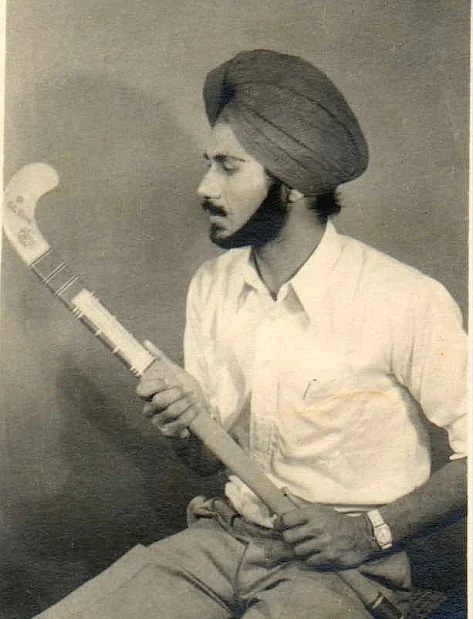 Balbir Singh in an archival photograph.