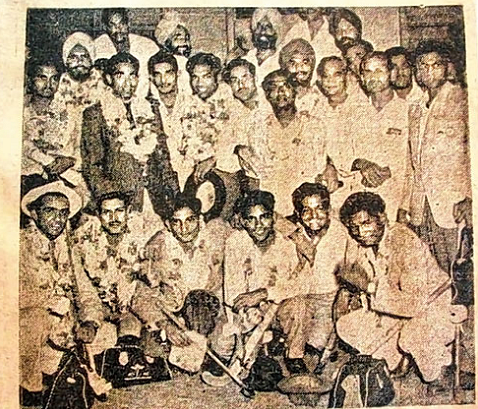 The Indian hockey team that brought home independent India’s first Olympic gold medal in 1948.