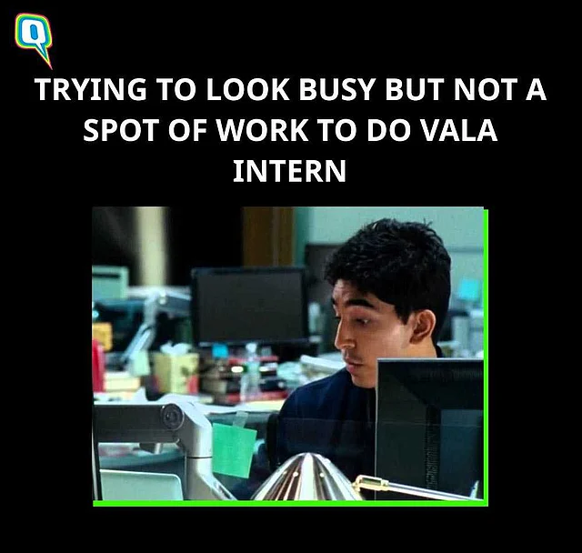 Act busy act busy act busy