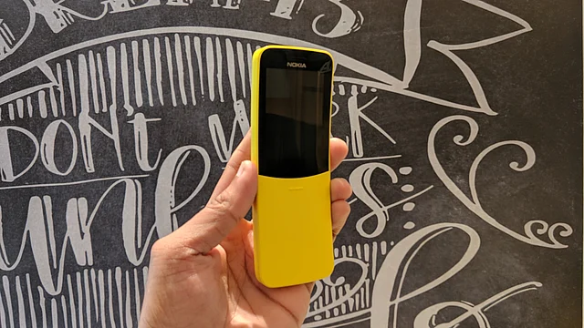 Nokia 8110 4G is a smart feature phone. 