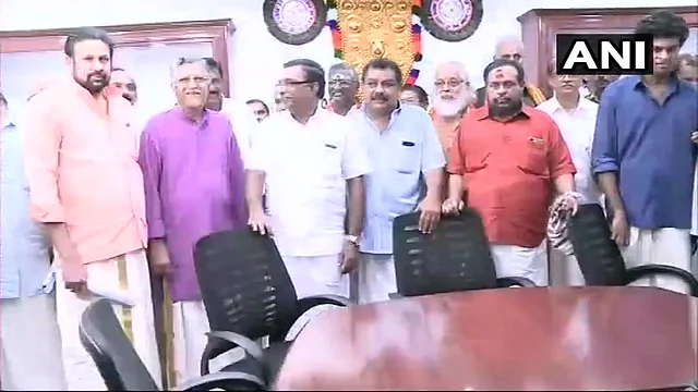 The Travancore Devaswom Board meets ahead of opening of Sabarimala Temple on Wednesday, 17 October. 