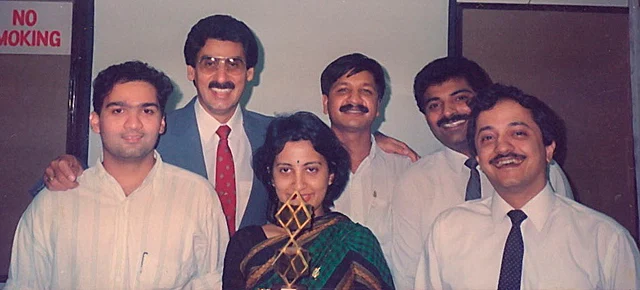 The team behind the Hamara Bajaj campaign.