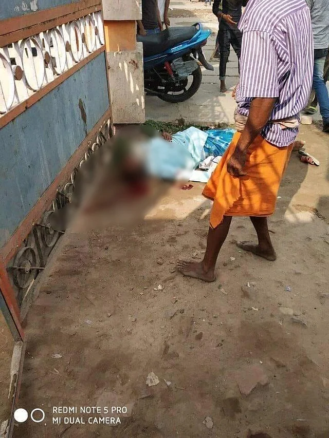 Zainul Ansari was beaten up and burnt alive by the mob. 