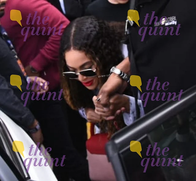 Beyonce in Udaipur. 