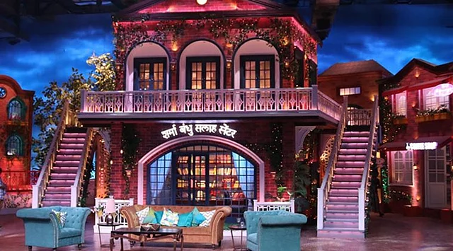 A view of the set for the upcoming season of <i>The Kapil Sharma Show</i>.