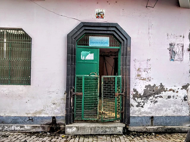 Right opposite Shabbir’s home is the mosque where till two years ago there was a mike to announce for prayers five times a day.