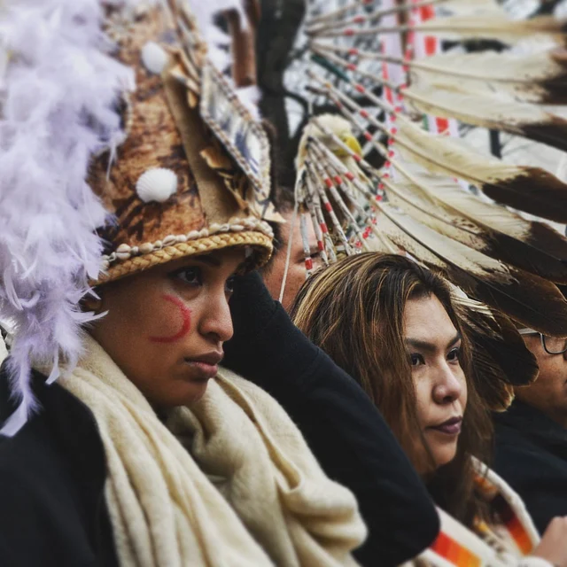 Visuals from the Indigenous People’s March.