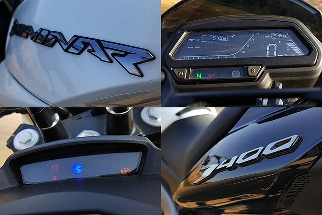 Butch design, coupled with host of features on the Dominar 400. 