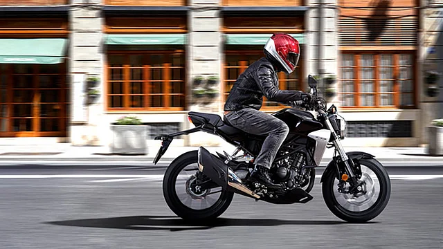 You get disc brakes on both the sides, with ABS a standard feature.