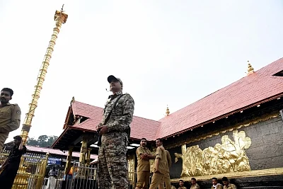 The Supreme Court is likely to hear in February a batch of petitions seeking the recall of its order permitting women of all ages to enter the Sabarimala shrine as one of the judges on the constitution bench is on medical leave till January 30. (Photo: IANS)