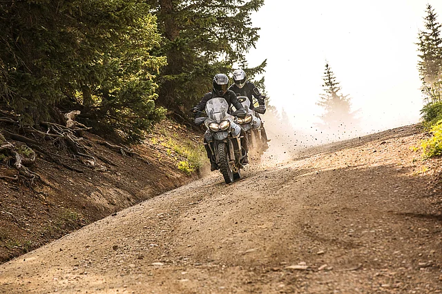The Triumph Tiger 800 XCA is bundled with a new TFT display.