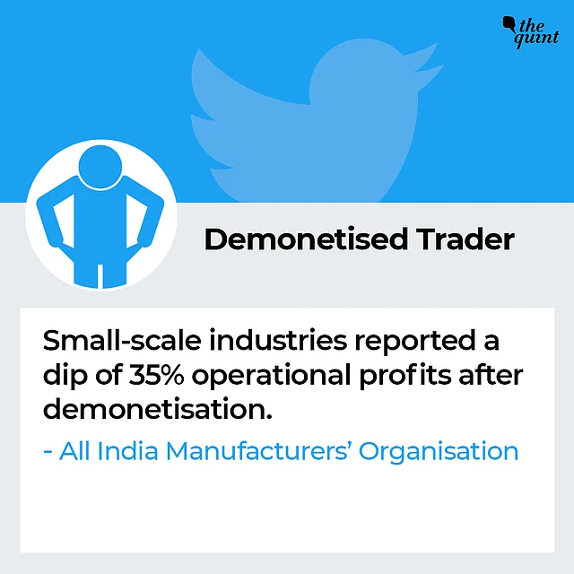 ‘Demonetised Trader’ 