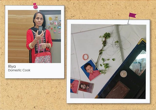 Her Phone and Some Bits Of Dhaniya