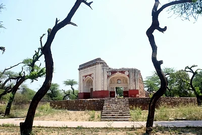 An old structure in the Humayun