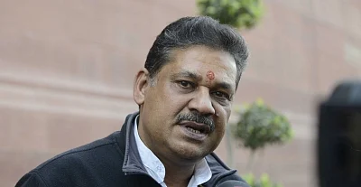 Cricketer turned politician Kirti Azad. 