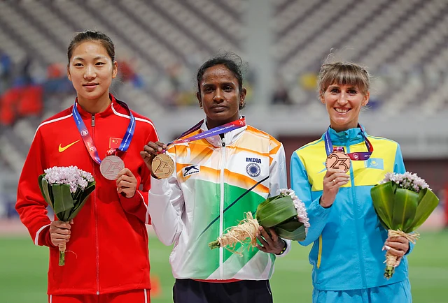 There is no doubt that Gomathi was the star of the 17-medal winning Indian squad in Doha.