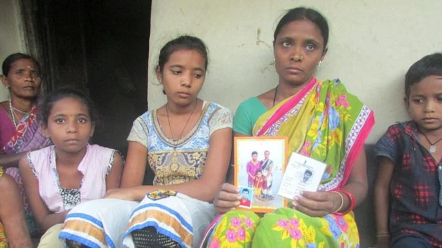 Reena Mahalik shows pictures of her husband who went missing in Goa, the destination site
