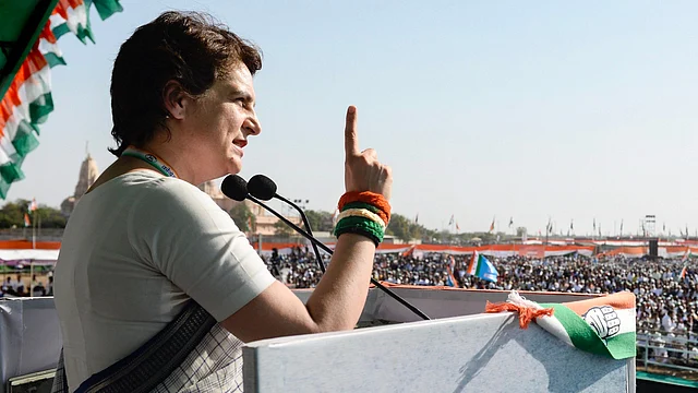 File image of Congress leader Priyanka Gandhi.