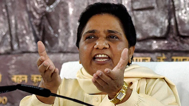 File image of Mayawati,