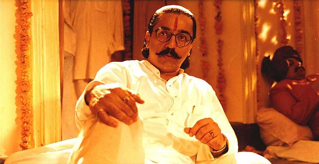 Kamal Haasan as Saket in <i>Hey Ram.</i>