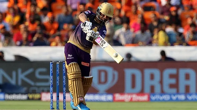 Rinku Singh replaced Robin Uthappa in the playing XI after the latter’s bad run of form. 