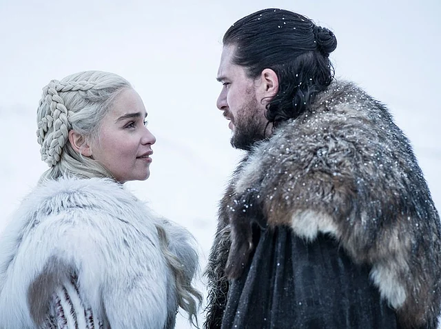 Daenerys and Jon.