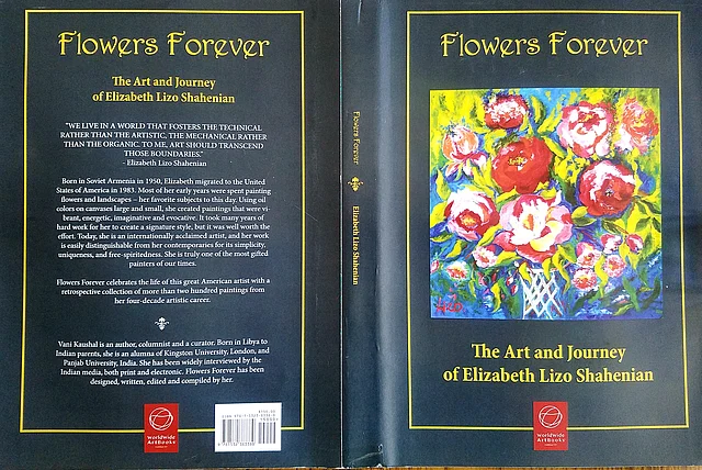 <i>Flowers Forever </i>book jacket.