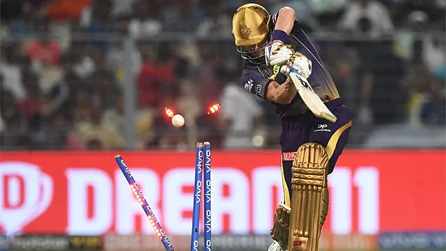 Denly was out for a duck in his debut match for Kolkata Knight Riders. 