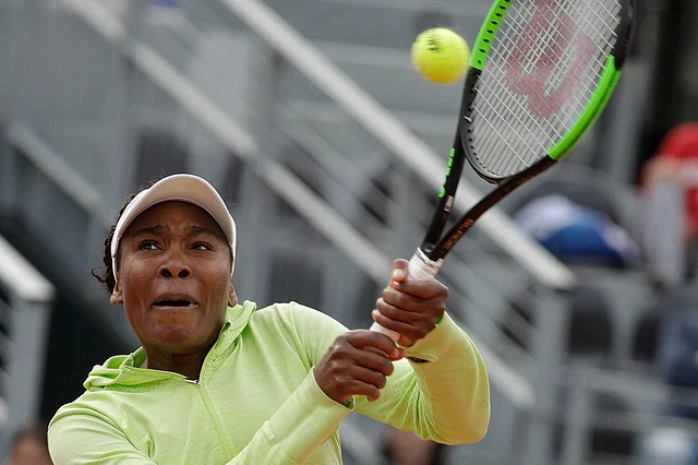 Serena will play sister Venus Williams in the siblings’ first meeting on European clay in nearly 17 years.