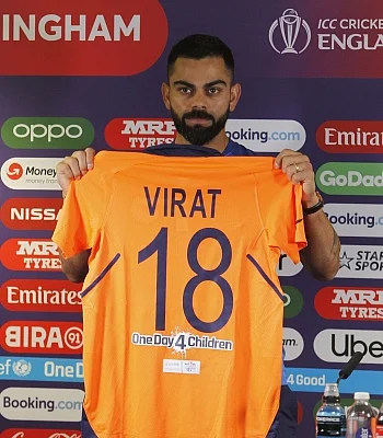 Birmingham: Indian captain Virat Kohli unveils the new new