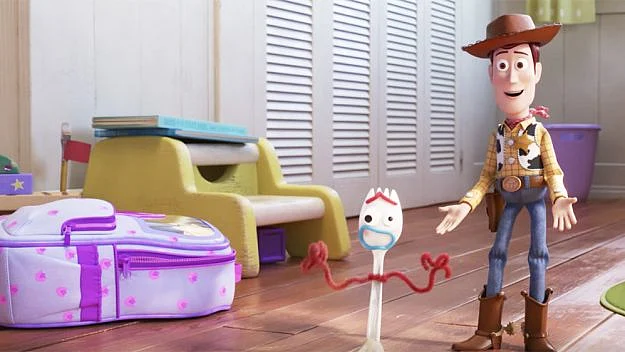 Forky and Woody.