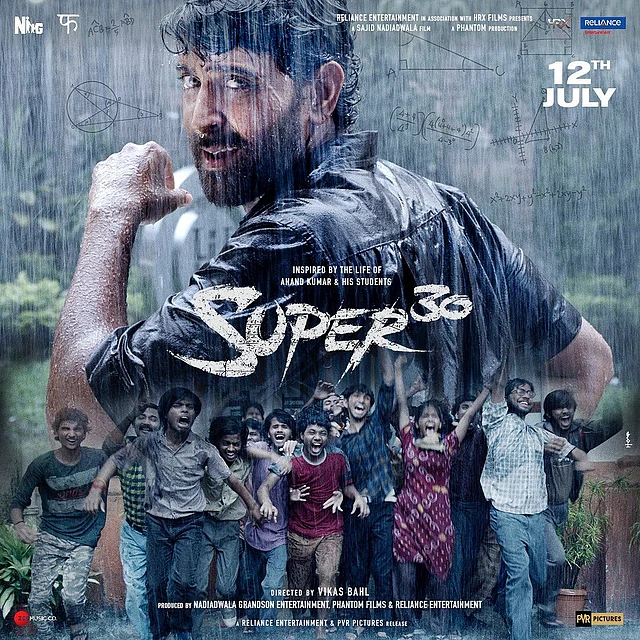 Hrithik Roshan in <i>Super 30</i> .