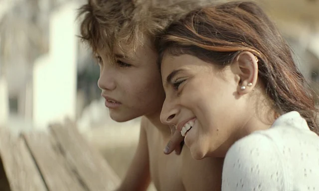 Zain and Sahar in a still from <i>Capernaum</i>.