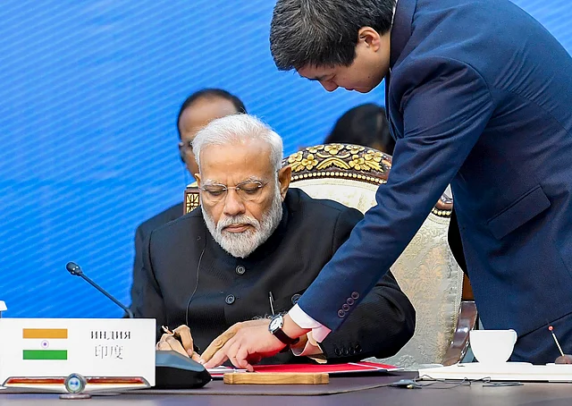Prime Minister Narendra Modi also signed documents at the Shanghai Cooperation Organization (SCO) Summit, in Bishkek on Friday, June 14.