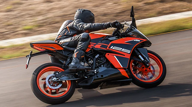 The KTM RC 125.