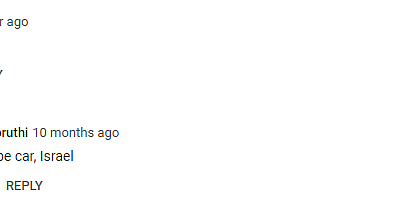 A user had commented on the video hinting that it’s from Israel.