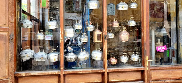 A local store selling utensils