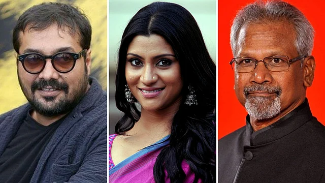 Anurag Kashyap (L), Konkona Sensharma (C) and Mani Ratnam (R).