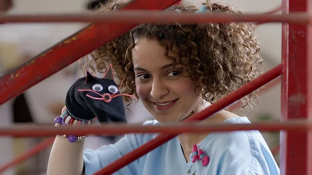 A still from <i>Judgementall Hai Kya</i>.