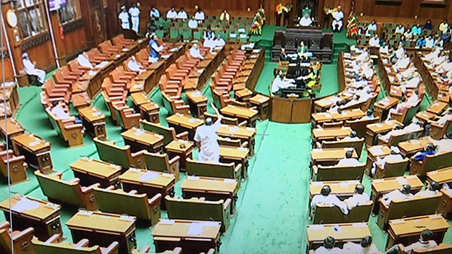 Most Congress-JD(S) MLAs yet to arrive as assembly session resumes on Tuesday, 23 July.