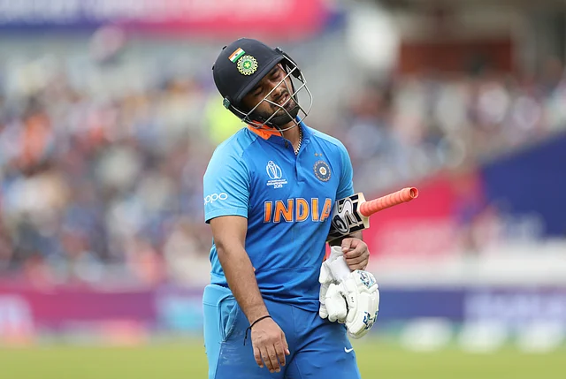 Rishabh Pant made a solid start but wasted his opportunity by getting out on 32 while trying to play a big shot.