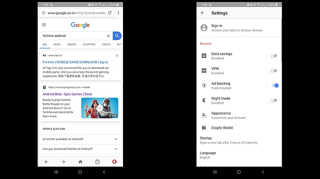 Opera’s private mode doesn’t even allow users to take screenshots while using.