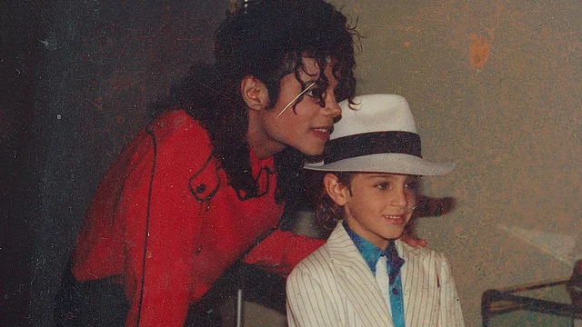 A screenshot from the documentary <i>Leaving Neverland</i>.
