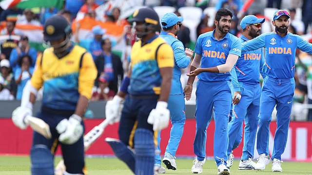 Jasprit Bumrah finished with 3/37 against Sri Lanka.