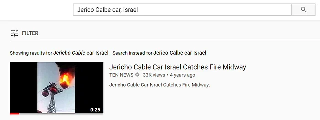 The news channel had uploaded the same video in 2015.