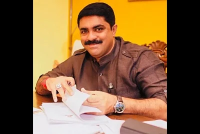 Vijai Sardesai. (Photo: @VijaiSardesai/Twitter)