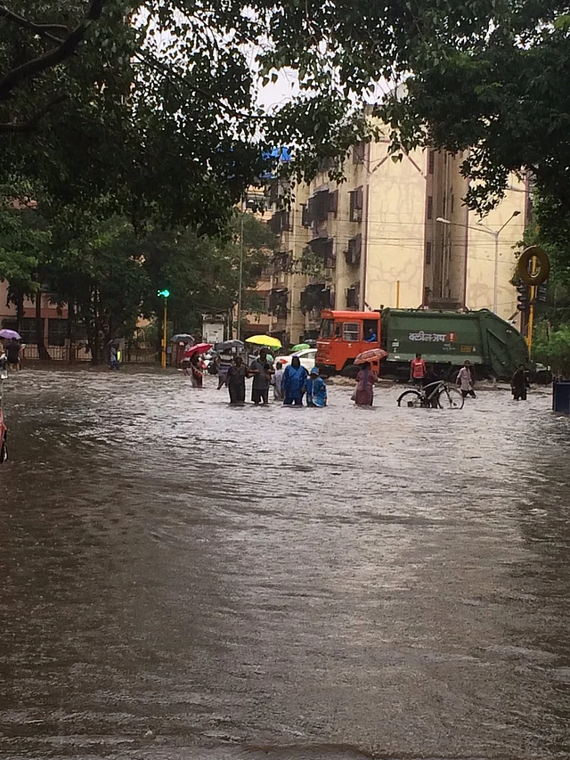 People struggling on the streets.