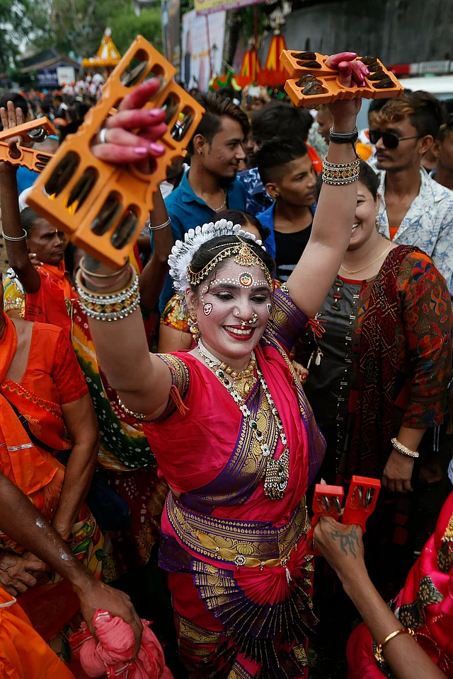 The nine-day annual chariot festival began amid heavy security.