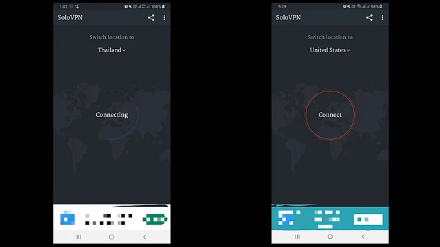 SoloVPN is an app for those who want to access a VPN without dealing with the complicated process of making one. 